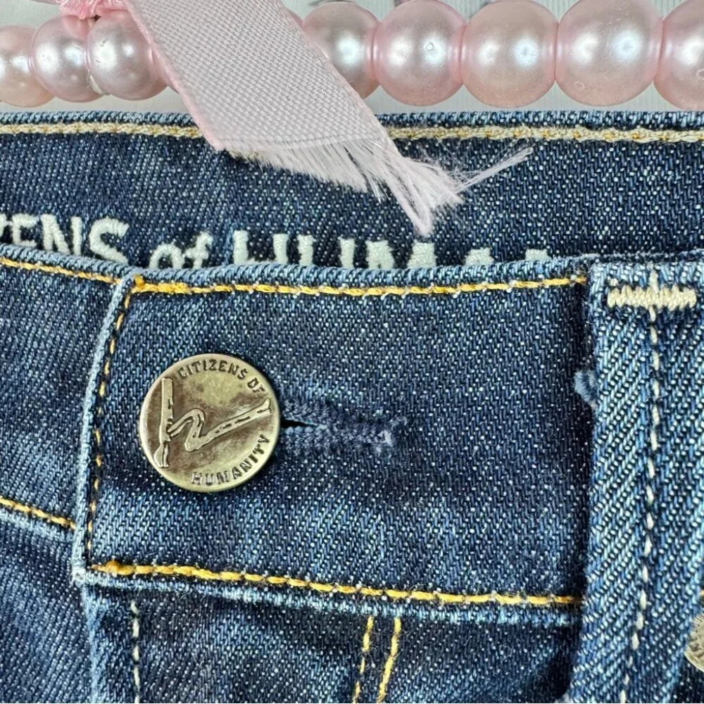 Citizens Of Humanity Dark Blue Skinny Jeans